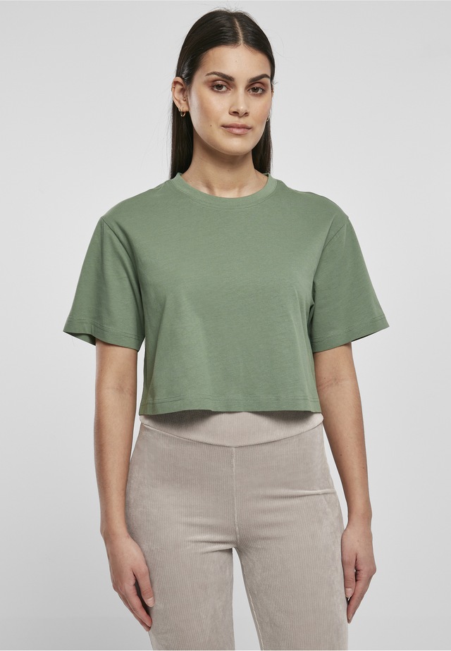 URBAN CLASSICS Bigshirt »Urban Classics Damen Ladies Short Oversized Tee« 1