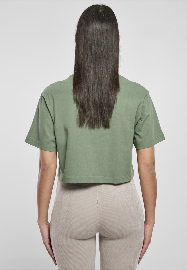 URBAN CLASSICS Bigshirt »Urban Classics Damen Ladies Short Oversized Tee« 1