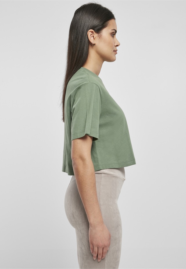 URBAN CLASSICS Bigshirt »Urban Classics Damen Ladies Short Oversized Tee« 1