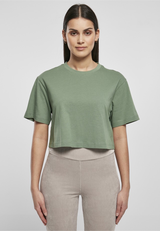 URBAN CLASSICS Bigshirt »Urban Classics Damen Ladies Short Oversized Tee« 1