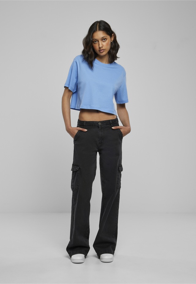 URBAN CLASSICS Bigshirt »Urban Classics Damen Ladies Short Oversized Tee« 1