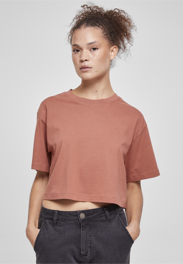 URBAN CLASSICS Bigshirt »Urban Classics Damen Ladies Short Oversized Tee« 1