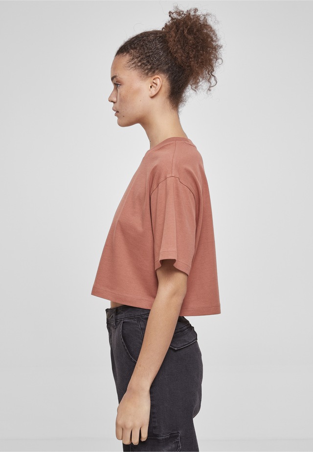 URBAN CLASSICS Bigshirt »Urban Classics Damen Ladies Short Oversized Tee« 1