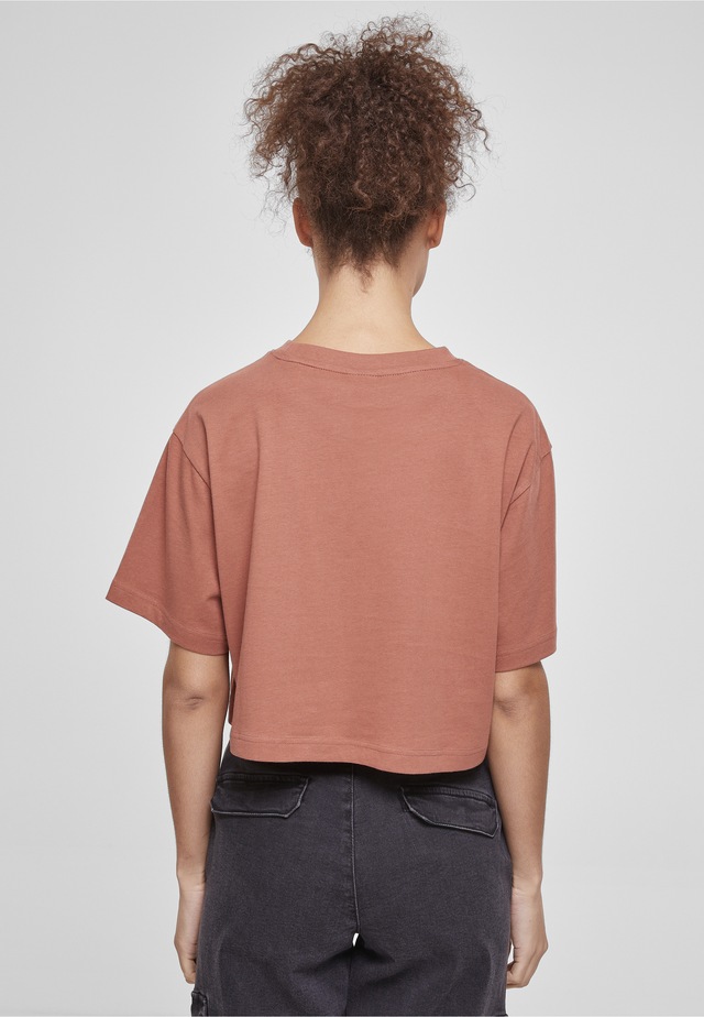 URBAN CLASSICS Bigshirt »Urban Classics Damen Ladies Short Oversized Tee« 1