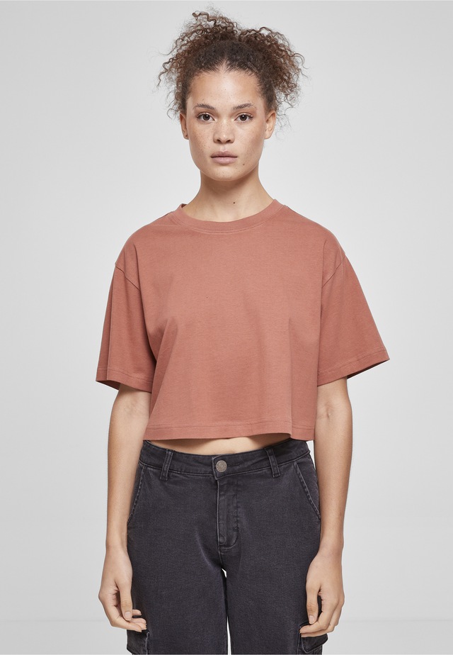 URBAN CLASSICS Bigshirt »Urban Classics Damen Ladies Short Oversized Tee« 1