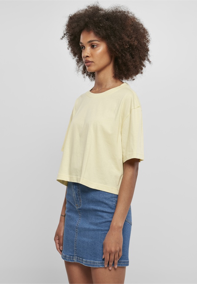 URBAN CLASSICS Bigshirt »Urban Classics Damen Ladies Short Oversized Tee« 1