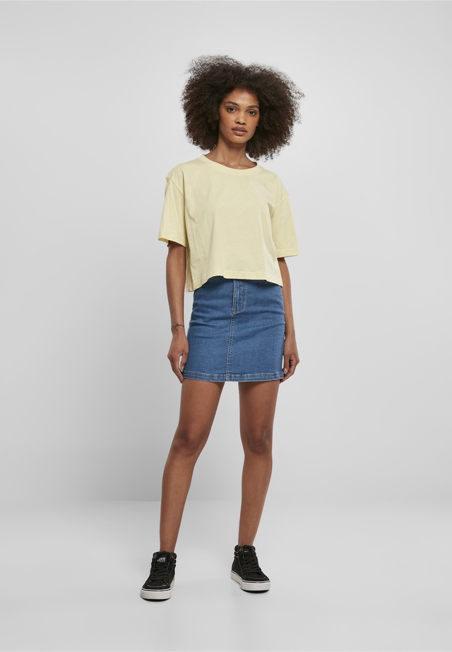URBAN CLASSICS Bigshirt »Urban Classics Damen Ladies Short Oversized Tee« 1