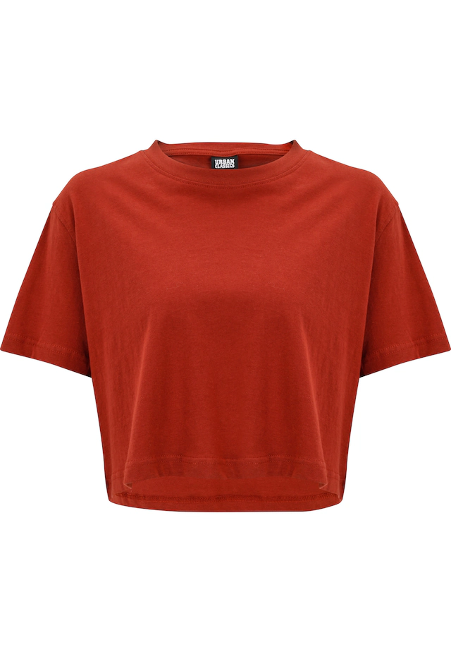 URBAN CLASSICS Bigshirt »Urban Classics Damen Ladies Short Oversized Tee« 1