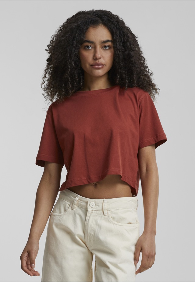 URBAN CLASSICS Bigshirt »Urban Classics Damen Ladies Short Oversized Tee« 1