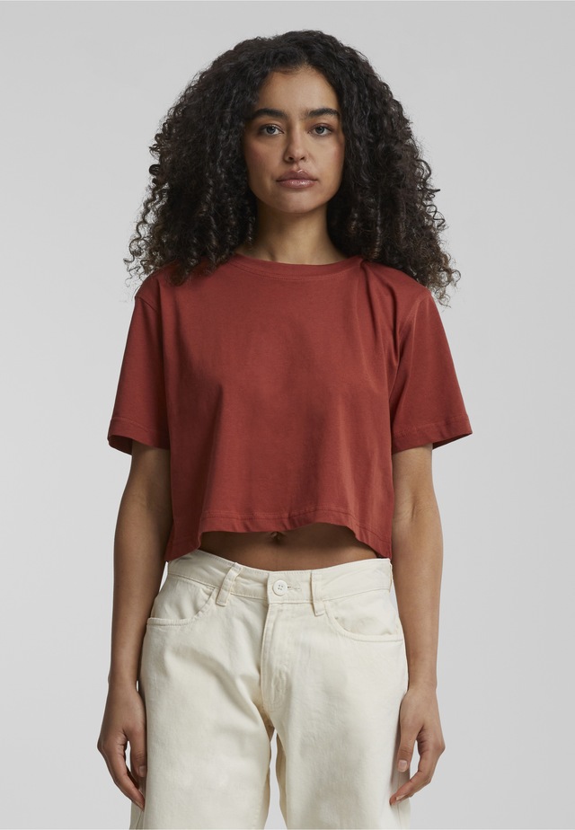 URBAN CLASSICS Bigshirt »Urban Classics Damen Ladies Short Oversized Tee« 1
