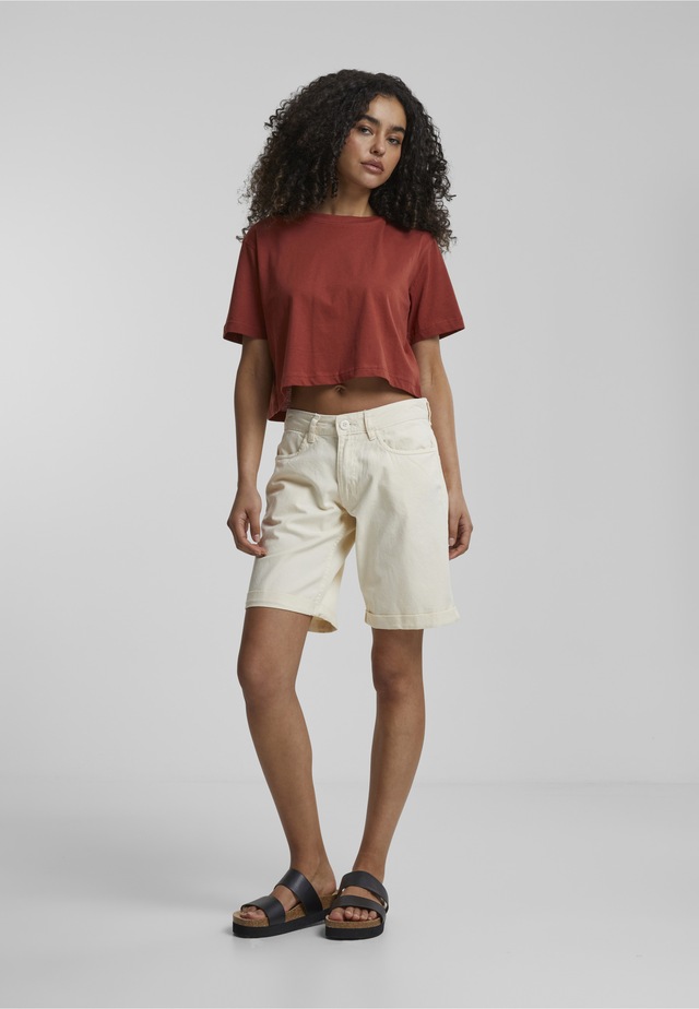 URBAN CLASSICS Bigshirt »Urban Classics Damen Ladies Short Oversized Tee« 1