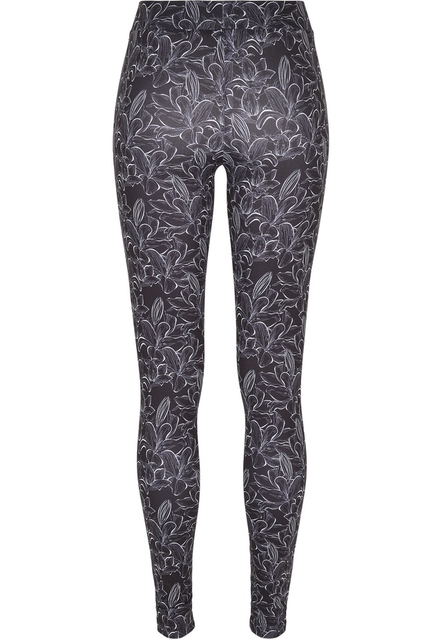 URBAN CLASSICS Leggings »Urban Classics Damen Ladies AOP Leggings«