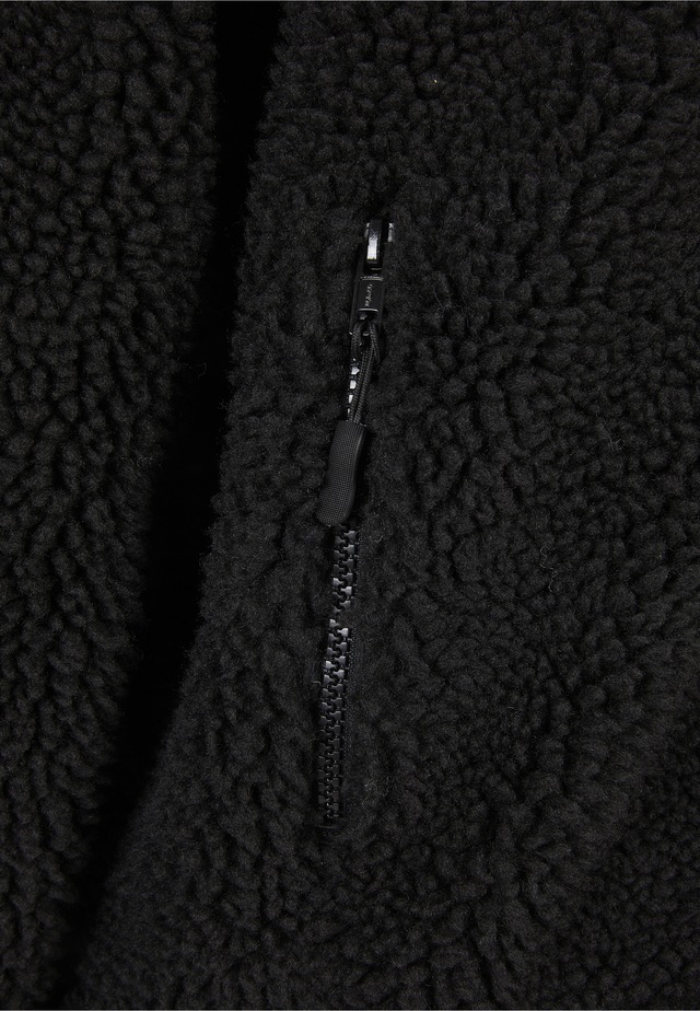 URBAN CLASSICS Winterjacke »Urban Classics Herren Basic Sherpa Jacket« 1 Stk. tlg. ohne Kapuze