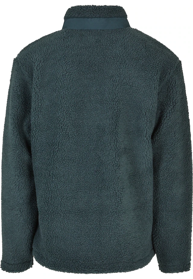 URBAN CLASSICS Winterjacke »Urban Classics Herren Basic Sherpa Jacket« 1 Stk. tlg. ohne Kapuze