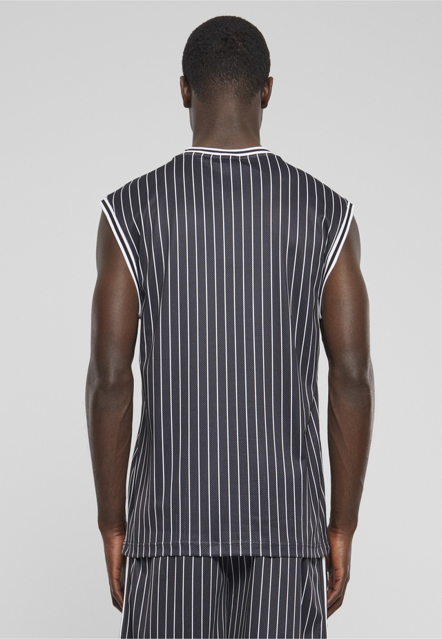 URBAN CLASSICS Tanktop »Urban Classics Striped Mesh Tanktop« 1 Stk.