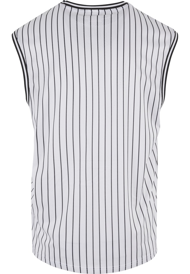 URBAN CLASSICS Tanktop »Urban Classics Striped Mesh Tanktop« 1 Stk.