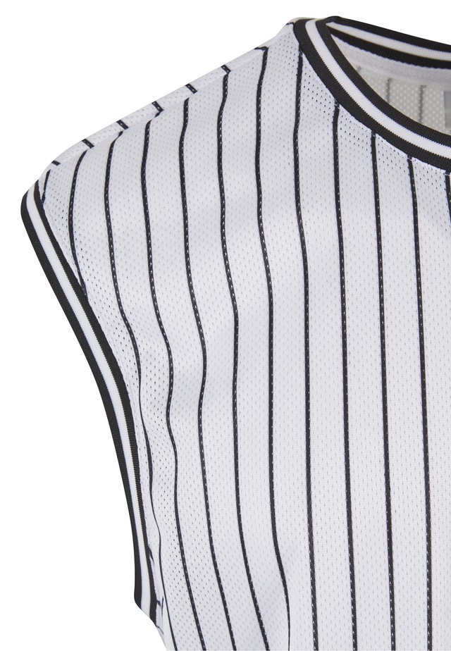 URBAN CLASSICS Tanktop »Urban Classics Striped Mesh Tanktop« 1 Stk.