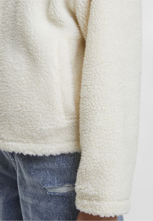 URBAN CLASSICS Langmantel »Urban Classics Ladies Short Hooded Sherpa Jacket«