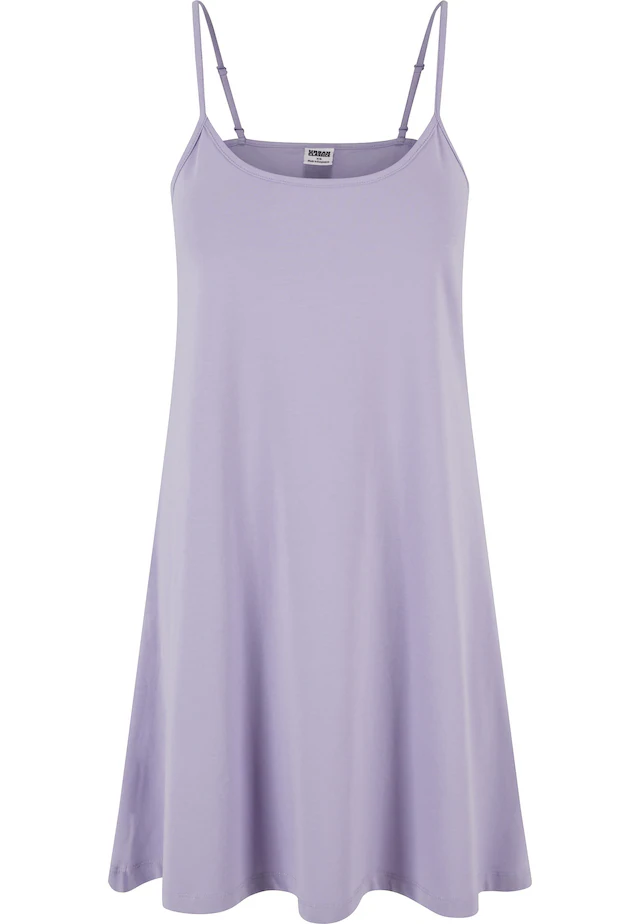 URBAN CLASSICS Shirtkleid »Urban Classics Damen Ladies Stretch Jersey Hanger Dress« 1 Stk. tlg.