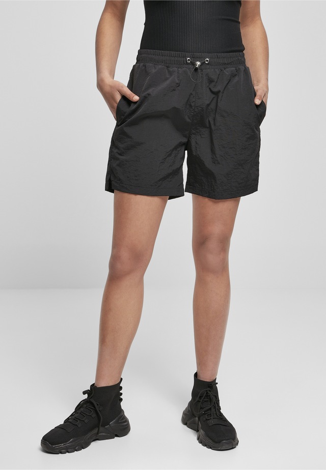 URBAN CLASSICS Stoffhose »Urban Classics Damen Ladies Crinkle Nylon Shorts«