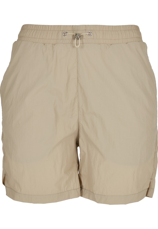 URBAN CLASSICS Stoffhose »Urban Classics Damen Ladies Crinkle Nylon Shorts«