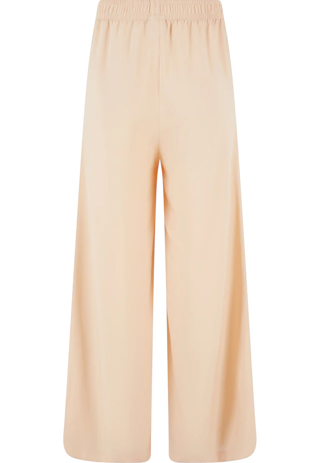 URBAN CLASSICS Stoffhose »Urban Classics Damen Ladies Wide Leg Viscose Pants«