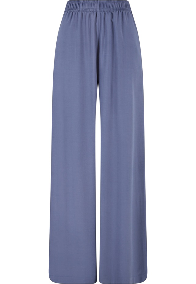 URBAN CLASSICS Stoffhose »Urban Classics Damen Ladies Wide Leg Viscose Pants«