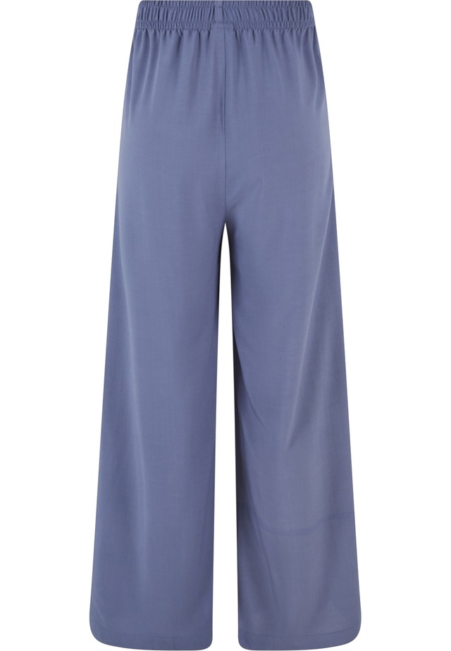 URBAN CLASSICS Stoffhose »Urban Classics Damen Ladies Wide Leg Viscose Pants«