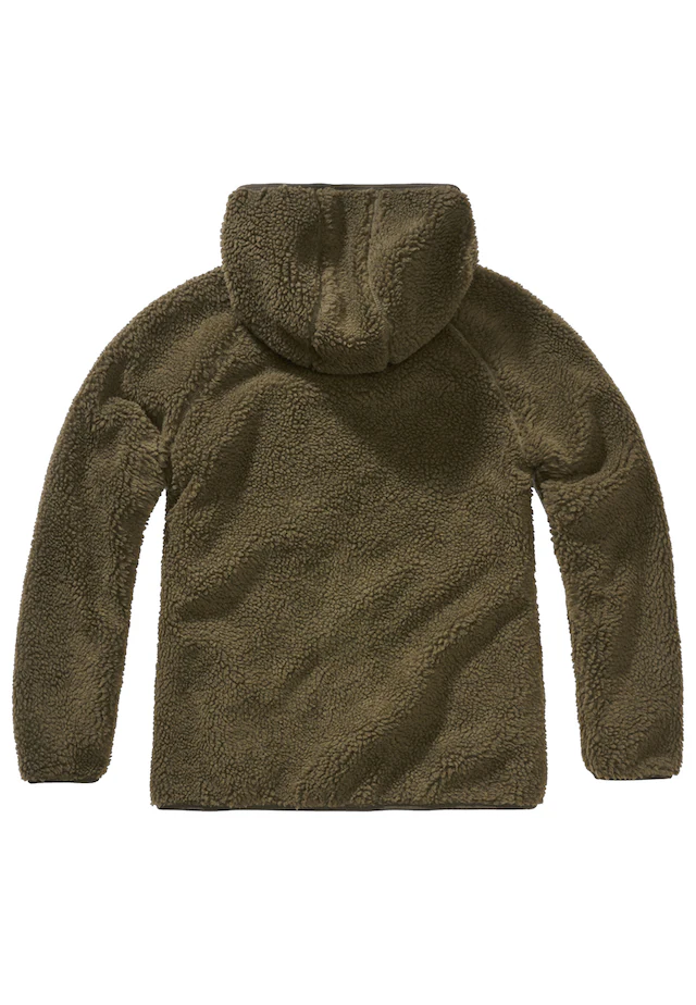 Brandit Allwetterjacke »Brandit Damen Ladies Teddyfleecejacket« 1 Stk. tlg. mit Kapuze