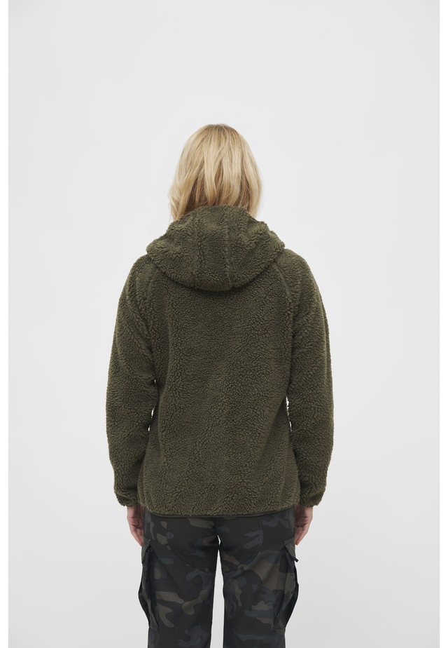 Brandit Allwetterjacke »Brandit Damen Ladies Teddyfleecejacket« 1 Stk. tlg. mit Kapuze