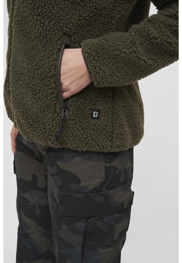 Brandit Allwetterjacke »Brandit Damen Ladies Teddyfleecejacket« 1 Stk. tlg. mit Kapuze