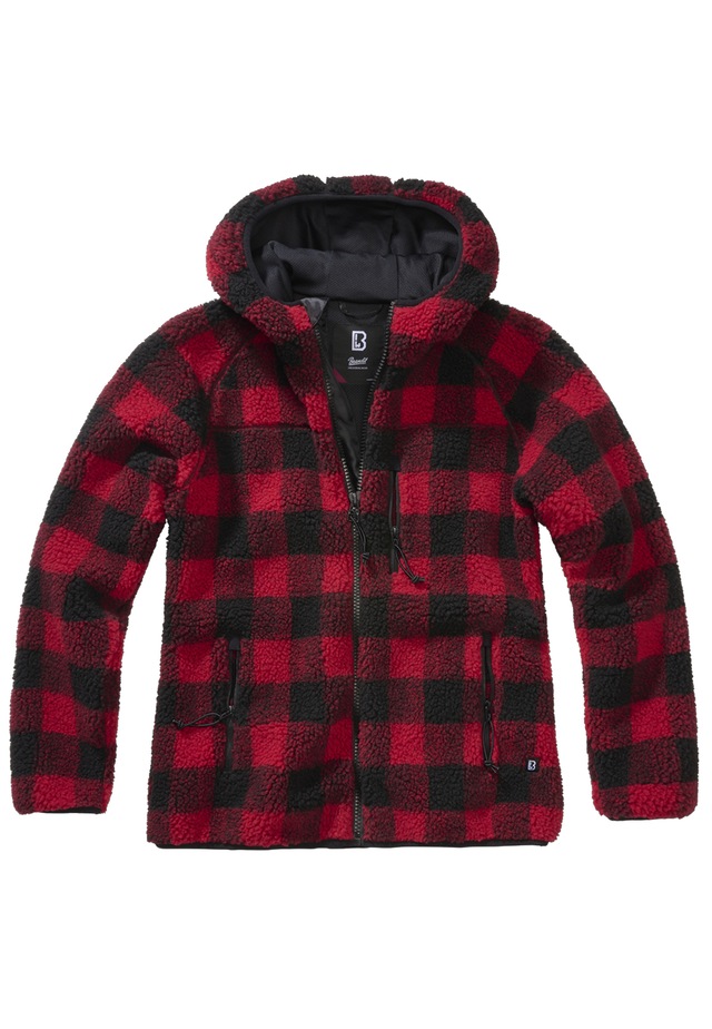 Brandit Allwetterjacke »Brandit Damen Ladies Teddyfleecejacket« 1 Stk. tlg. mit Kapuze