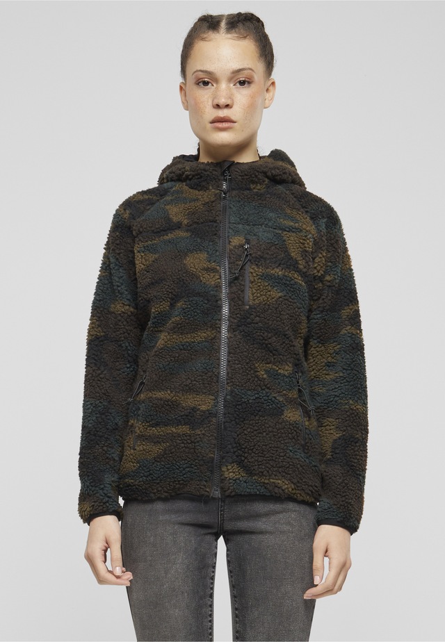 Brandit Allwetterjacke »Brandit Damen Ladies Teddyfleecejacket« 1 Stk. tlg. mit Kapuze