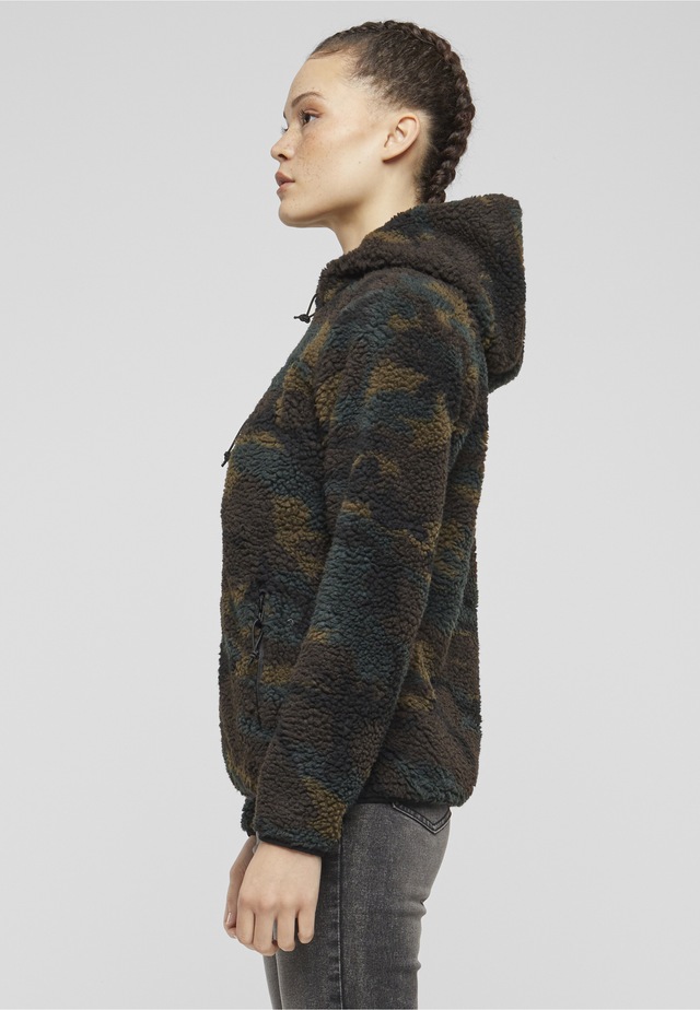 Brandit Allwetterjacke »Brandit Damen Ladies Teddyfleecejacket« 1 Stk. tlg. mit Kapuze