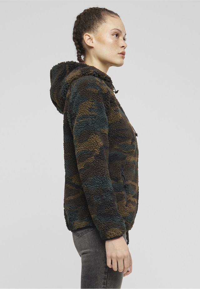 Brandit Allwetterjacke »Brandit Damen Ladies Teddyfleecejacket« 1 Stk. tlg. mit Kapuze