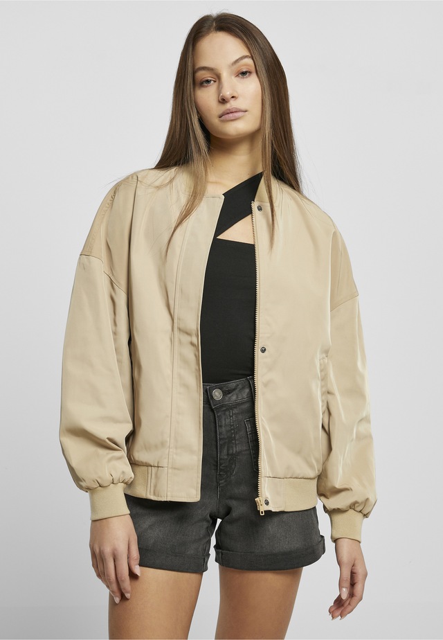 URBAN CLASSICS Bomberjacke »Urban Classics Damen« 1 Stk. tlg. ohne Kapuze