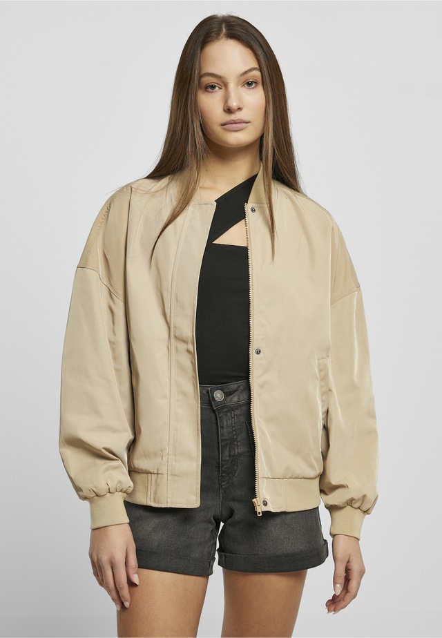 URBAN CLASSICS Bomberjacke »Urban Classics Damen« 1 Stk. tlg. ohne Kapuze