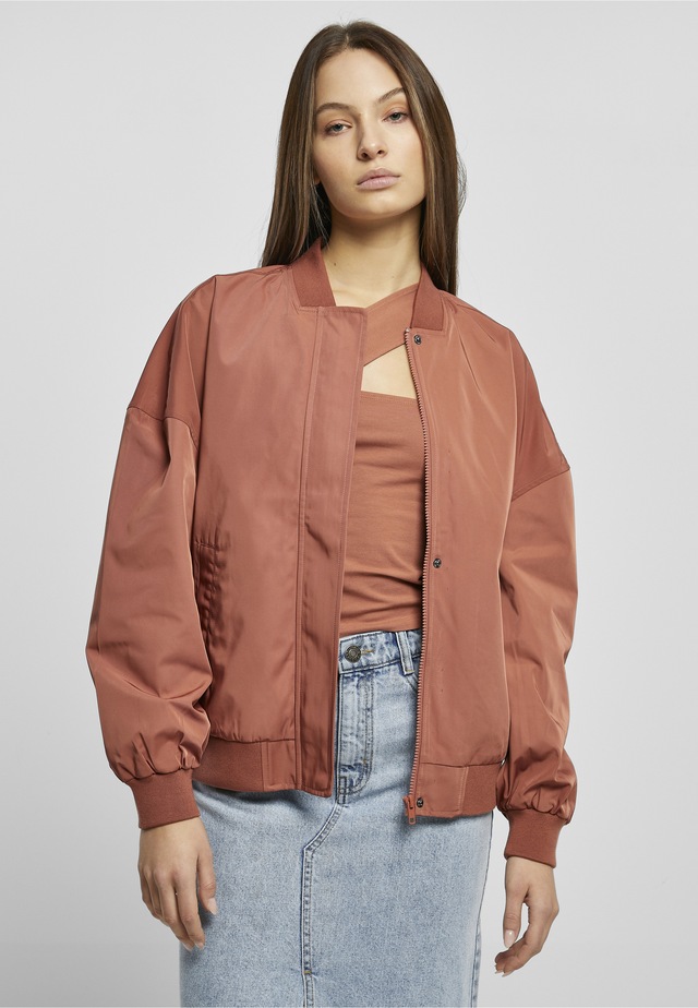 URBAN CLASSICS Bomberjacke »Urban Classics Damen« 1 Stk. tlg. ohne Kapuze