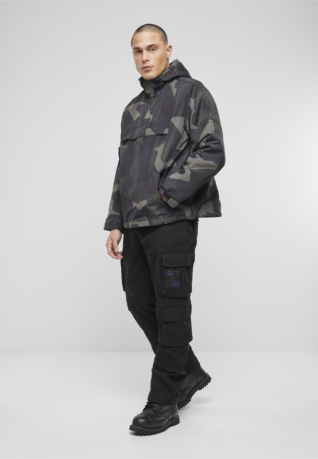 Brandit Anorak »Brandit Herren Fleece Pull Over Windbreaker« 1 Stk. tlg. mit Kapuze