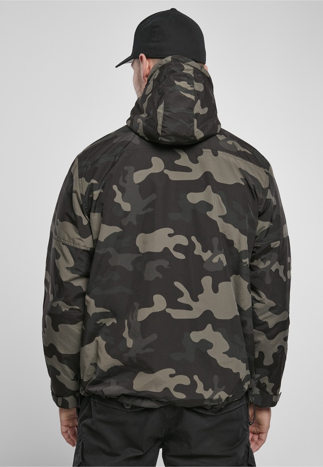 Brandit Anorak »Brandit Herren Fleece Pull Over Windbreaker« 1 Stk. tlg. mit Kapuze