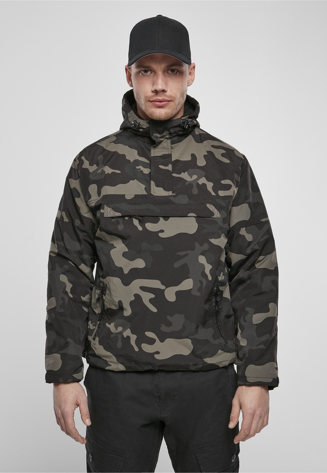 Brandit Anorak »Brandit Herren Fleece Pull Over Windbreaker« 1 Stk. tlg. mit Kapuze