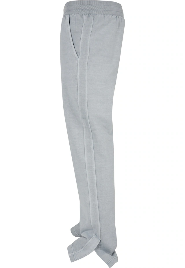 URBAN CLASSICS Sweathose »Urban Classics Herren Heavy Terry Garment Dye Slit Sweatpants«