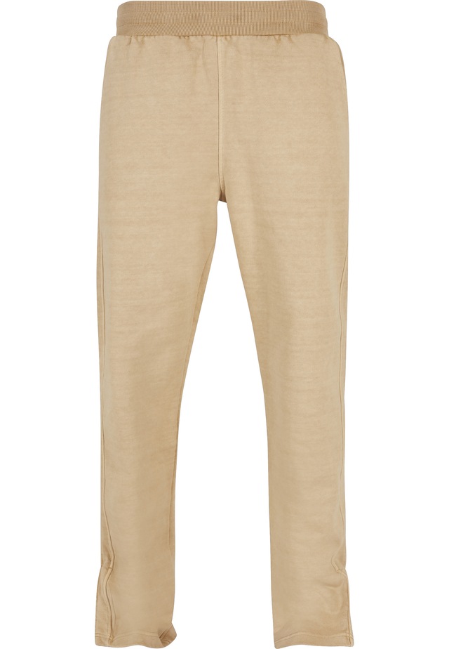 URBAN CLASSICS Sweathose »Urban Classics Herren Heavy Terry Garment Dye Slit Sweatpants«