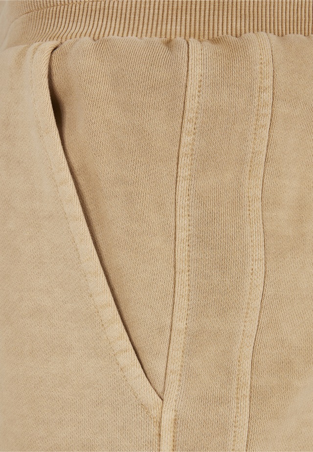 URBAN CLASSICS Sweathose »Urban Classics Herren Heavy Terry Garment Dye Slit Sweatpants«