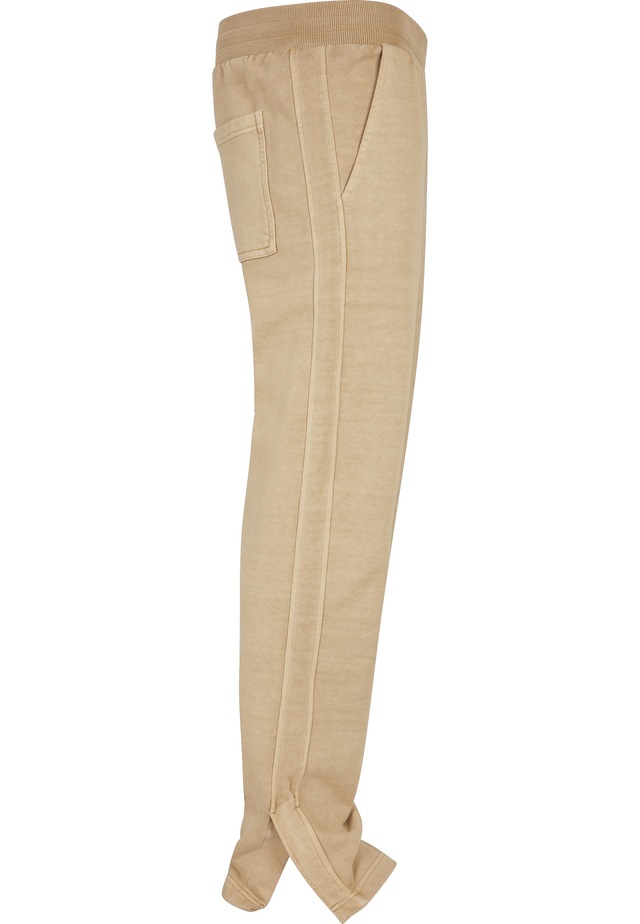 URBAN CLASSICS Sweathose »Urban Classics Herren Heavy Terry Garment Dye Slit Sweatpants«