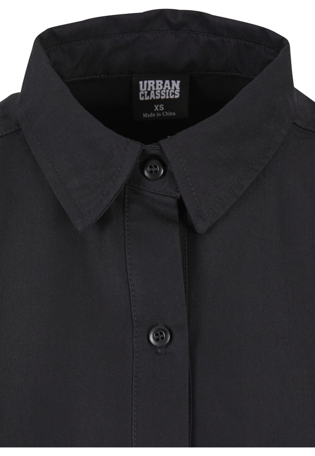 URBAN CLASSICS Langarmhemd »Urban Classics Damen Ladies Oversized Twill Shirt«