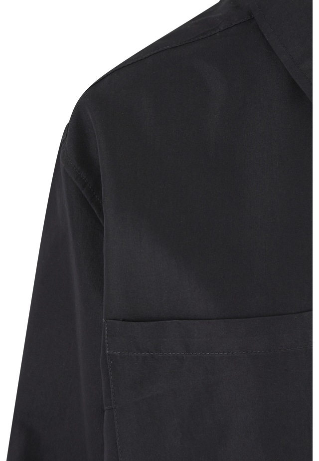 URBAN CLASSICS Langarmhemd »Urban Classics Damen Ladies Oversized Twill Shirt«