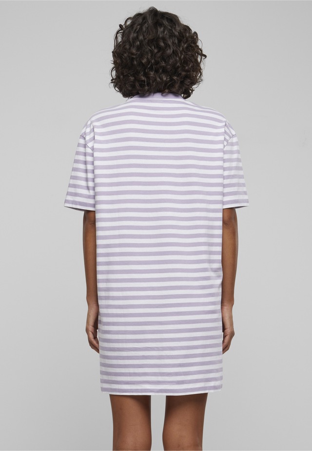 URBAN CLASSICS Shirtkleid »Urban Classics Damen Ladies Oversized Striped Tee Dress« 1 tlg.