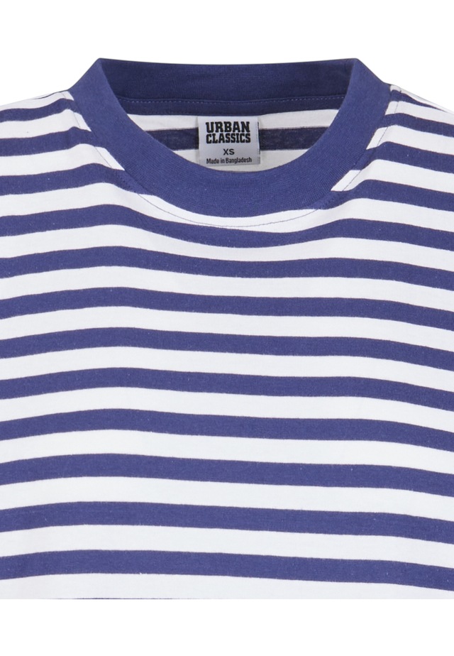URBAN CLASSICS Shirtkleid »Urban Classics Damen Ladies Oversized Striped Tee Dress« 1 tlg.