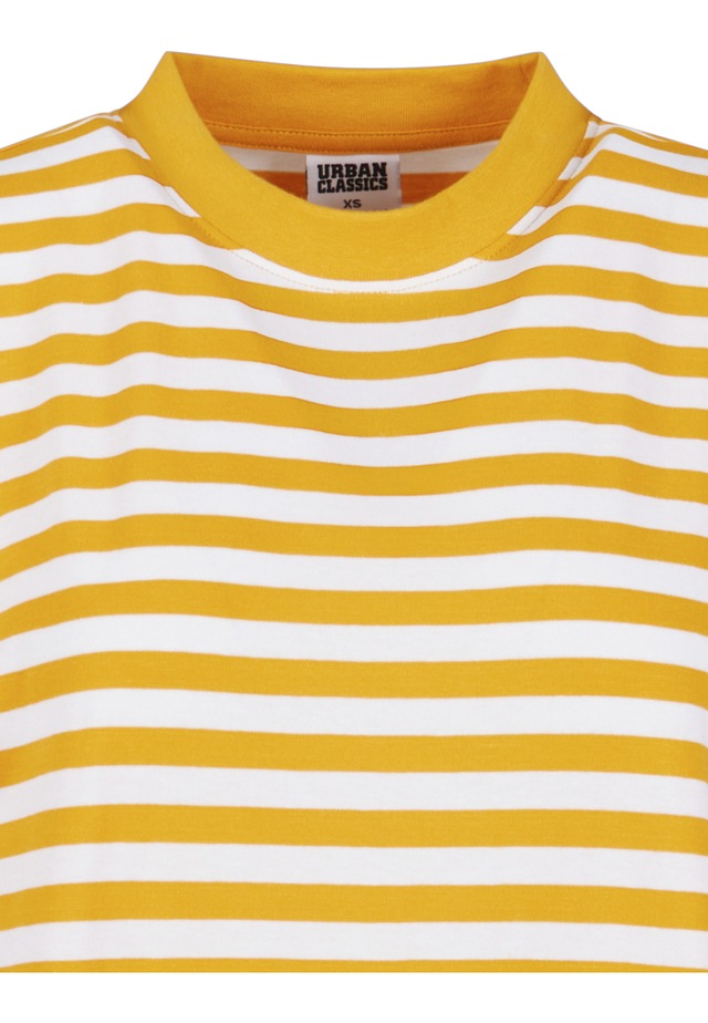 URBAN CLASSICS Shirtkleid »Urban Classics Damen Ladies Oversized Striped Tee Dress« 1 tlg.